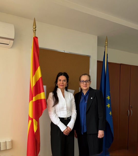 Официјална посета на претседателката на Европската асоцијација за обезбедување квалитет во високото образование (ENQA), Cristina Ghitulica